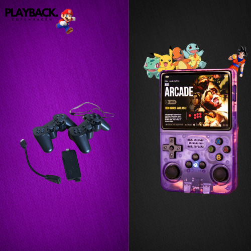 🎮 GameBlaze + Retro GameBoy Pakke – Den Ultimative Retro Combo!